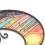 TYU400 Cat Suncatcher, 12.7x12.7 cm, Colorful 10