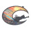TYU400 Cat Suncatcher, 12.7x12.7 cm, Colorful 12