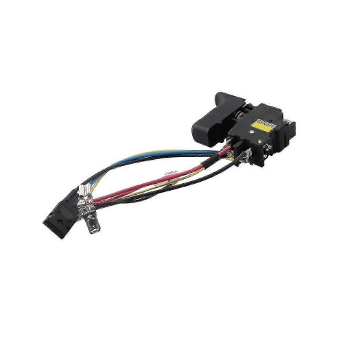 Switch Compatible with BHR202 DHR202 BHR162, Replacement Power Tool Part, Black Plastic Switch for Impact Drill 2