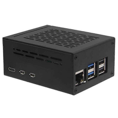 PCIe M.2 NVMe SSD Expansion Board Compatible with Raspberry Pi 5 with Enclosure for Data Storage Solution 1