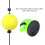 Boxing Speed Reflex Ball, Green, 89mm Diameter, 2.9m Rope 1