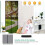 Magnetic Screen Net with 1mm Dense Mesh, Mosquito Proof and Automatic Closure for Doors and Windows 3