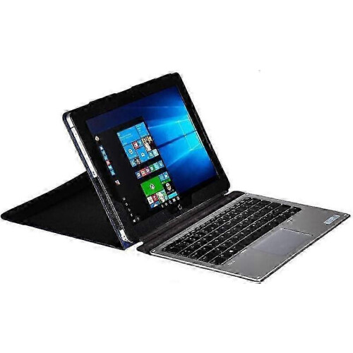 Capa de couro compatível com a tablet HP Elite x2 G8 de 13 polegadas, capa antichoque com design de folio com suporte 1