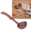 Type 2 Solid Wood Ladle for Soup - Eco Friendly Kitchen Utensil Accessory 1