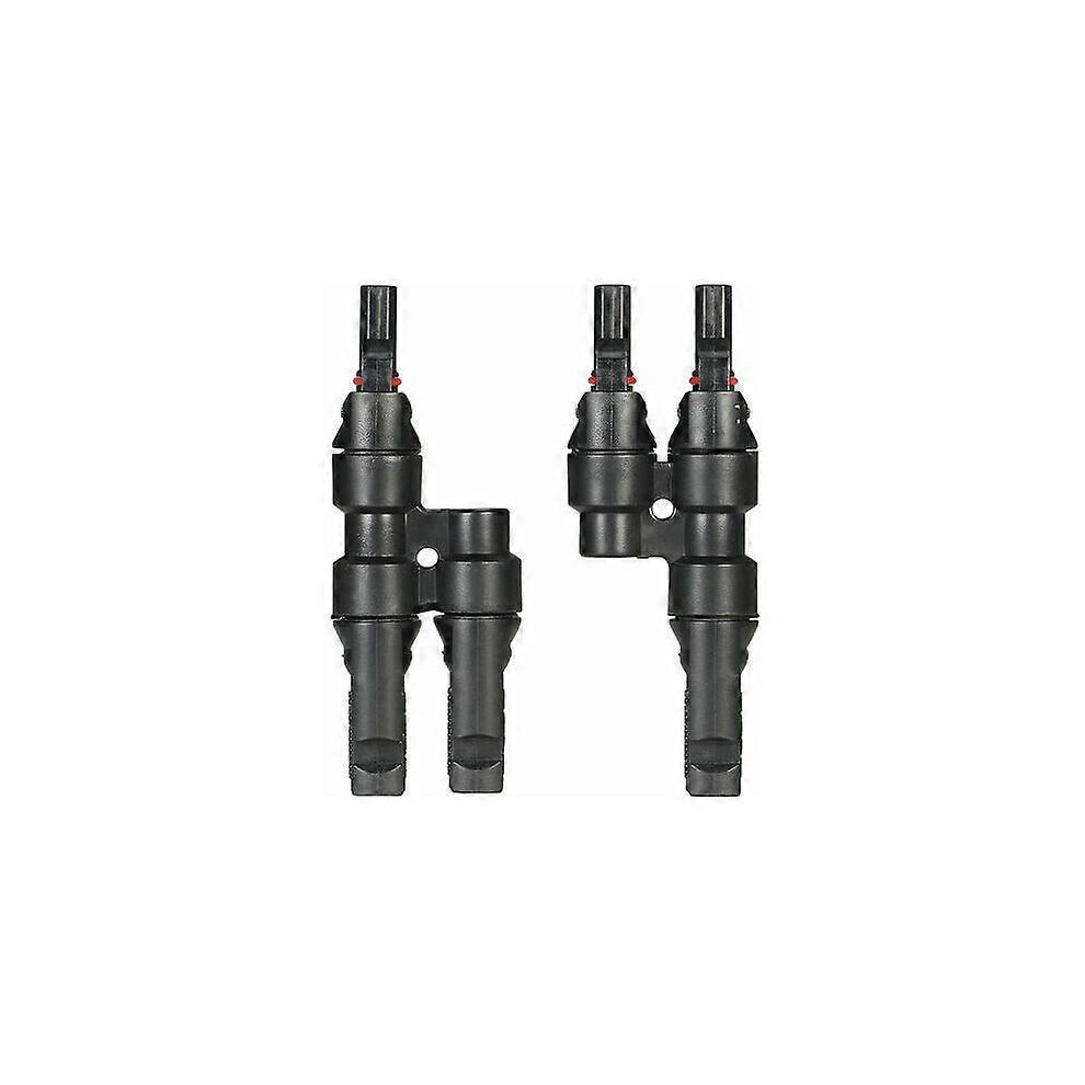 Mc4 Y Branch Connector For Solar Panels, Waterproof Ip67, 30A 1000V Dc Parallel Connector Pair 6901508310988