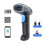 Wireless Barcode Scanner, 1D 2D QR Code Scanner with 25m Range, USB 2.4G Dual Mode for Retail Logistics Warehouse 2