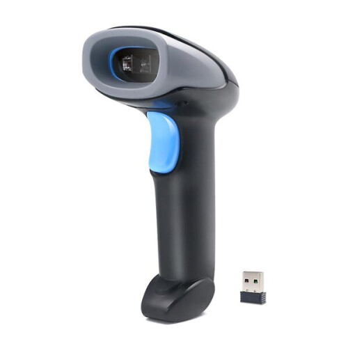 Wireless Barcode Scanner, 1D 2D QR Code Scanner with 25m Range, USB 2.4G Dual Mode for Retail Logistics Warehouse 2