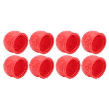 8 Stück 50 mm PVC LKW-Anhängerkugelabdeckung RV Caravan Anhängeranschluss Schutz rot