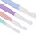 4 Pcs Ergonomic Plastic Crochet Hooks Set, 8-15mm, Clear Scale 8