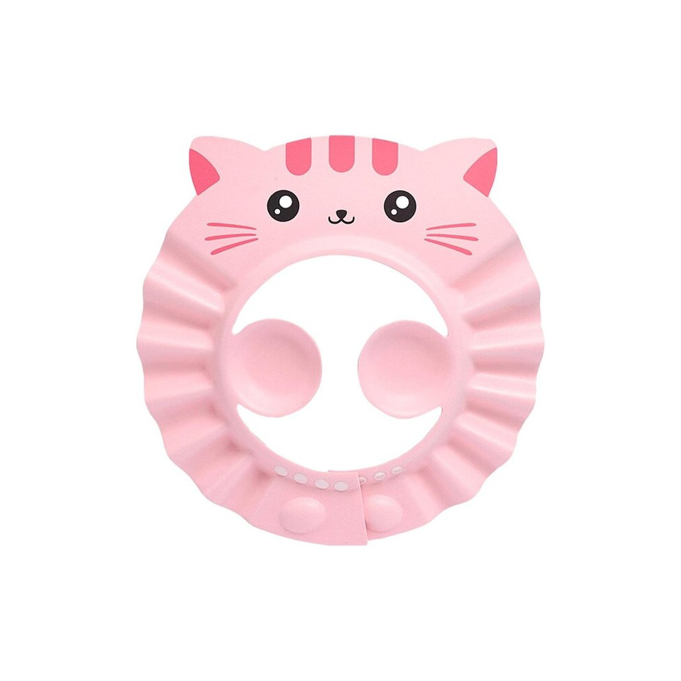 Baby Bath Cap with Soft Adjustable Brim Waterproof Design for Shampoo Protection