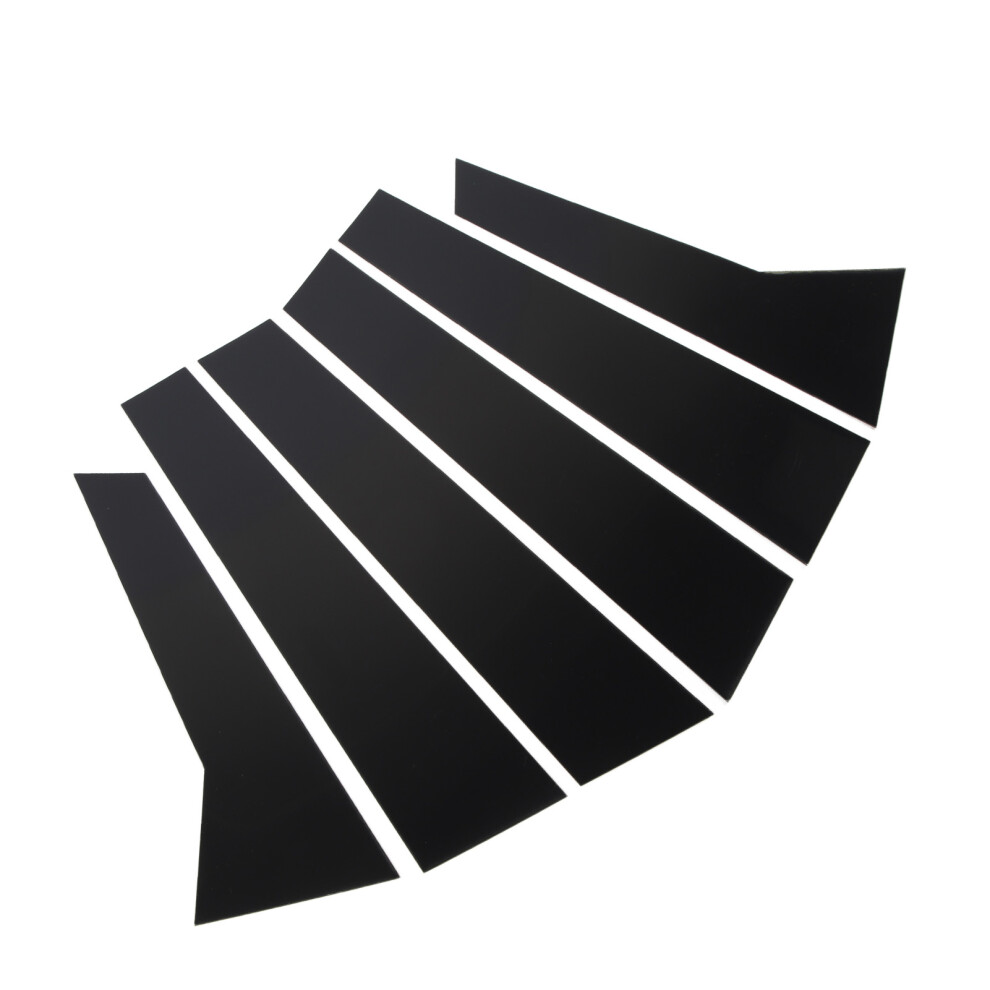 Macan 95B Pc Pillar Trim - Premium Design, Fits Perfectly Black 8071388177822