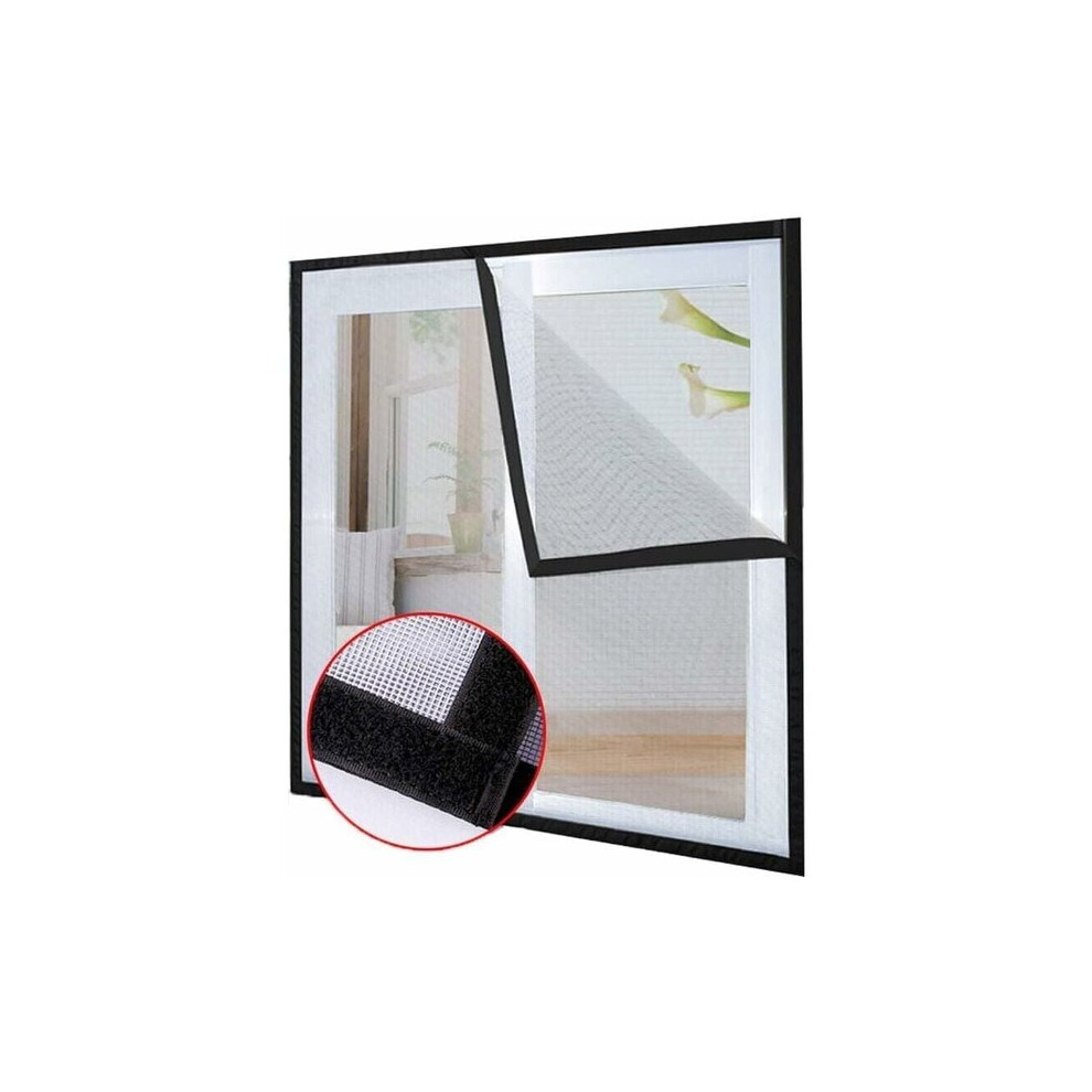 Window Screen For Cats And Mosquitoes, 1.2X1.5m Pet Safety Net With Adhesive Tape, Removable Washable Fibreglass Polyester Mesh 6901508322097