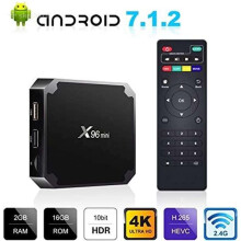 Mediaspeler met 2 GB RAM, 16 GB opslag, quad-core 4K-processor en HDMI AV-poort voor upgrade naar een smart-tv.