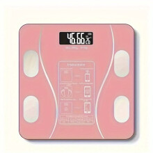 Smart Body Fat Scale with LED Display App Connectivity for Body Composition Analysis - Accurate Health Monitoring Tool for Home Use