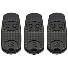 Handheld Remote Control for CAME Gate/Receiver, 2-Button 433.92MHz, 3-Pack with Batteries