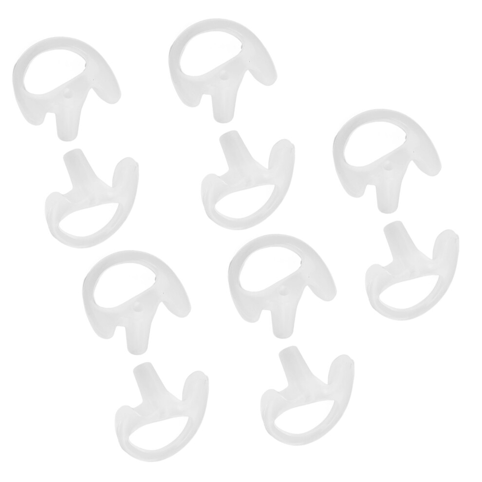 Eco-Friendly Silicone Earmolds For Two Way Radio M, 5 Pair 4141372632782