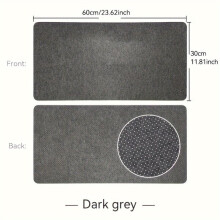 Large Wool Mouse Pad Non-Slip for Office and Home Desk, Protects Surface from Scratches, Soft and Comfortable