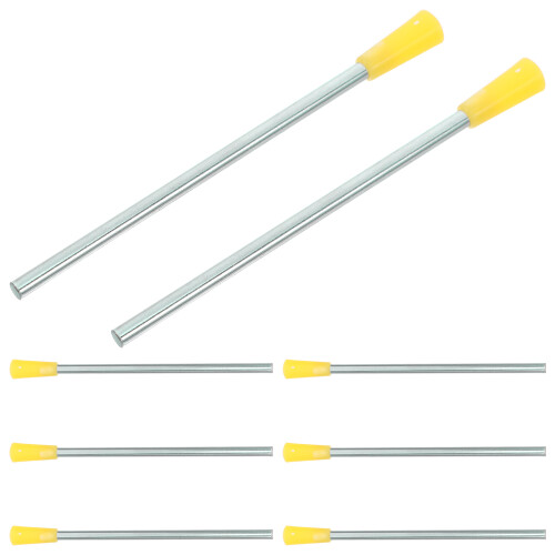 32Pièces Ensemble De Triangles Percussion Métal Et Plastique Couleurs 1