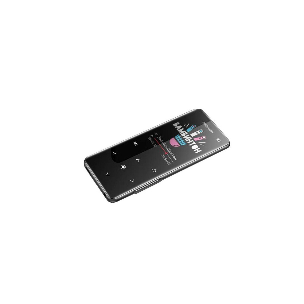 Bluetooth Mp3 Player With Hifi Lossless Sound, 1.8-Inch Touch Screen, Built-In Speaker Fm Radio For Sports 6901508328693