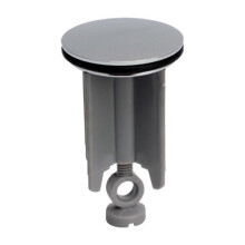 Universal Sink Plug 40mm Diameter, Adjustable Height 6.5-10cm for Bathroom Sink Bidet, Hair Clog Prevention