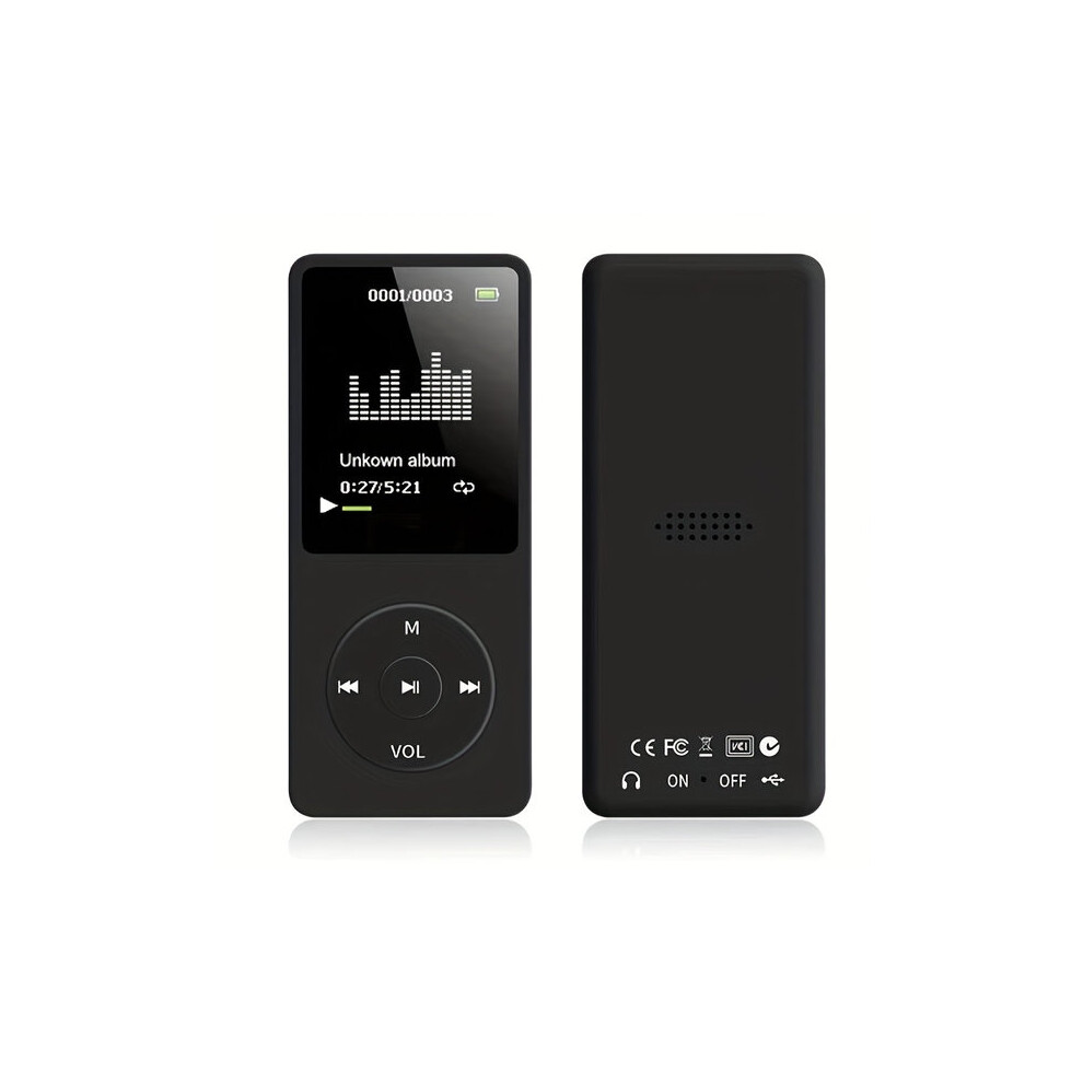 Portable Mp3/Mp4 Player 64Gb Storage With Fm Radio Video Playback For Sports Travel 6901508324503
