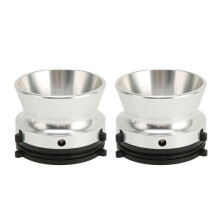NAB 10-inch naafadapter compatibel met Studer ReVox, gepolijste zilverkleurige aluminiumlegering spoelopener