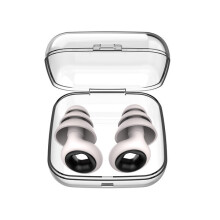 Loop Compatible Reusable Silicone Earplugs with Case - 3 Sizes for Noise Reduction, Sleeping, Travel Concerts