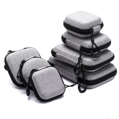 Portable Cable Organiser Bag Hard Case for Everyday Storage and Tech Gadgets 1