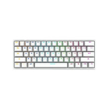 Mechanical Gaming Keyboard Compatible with Windows PC, 61 Keys RGB Backlit Compact Design with Blue Switches