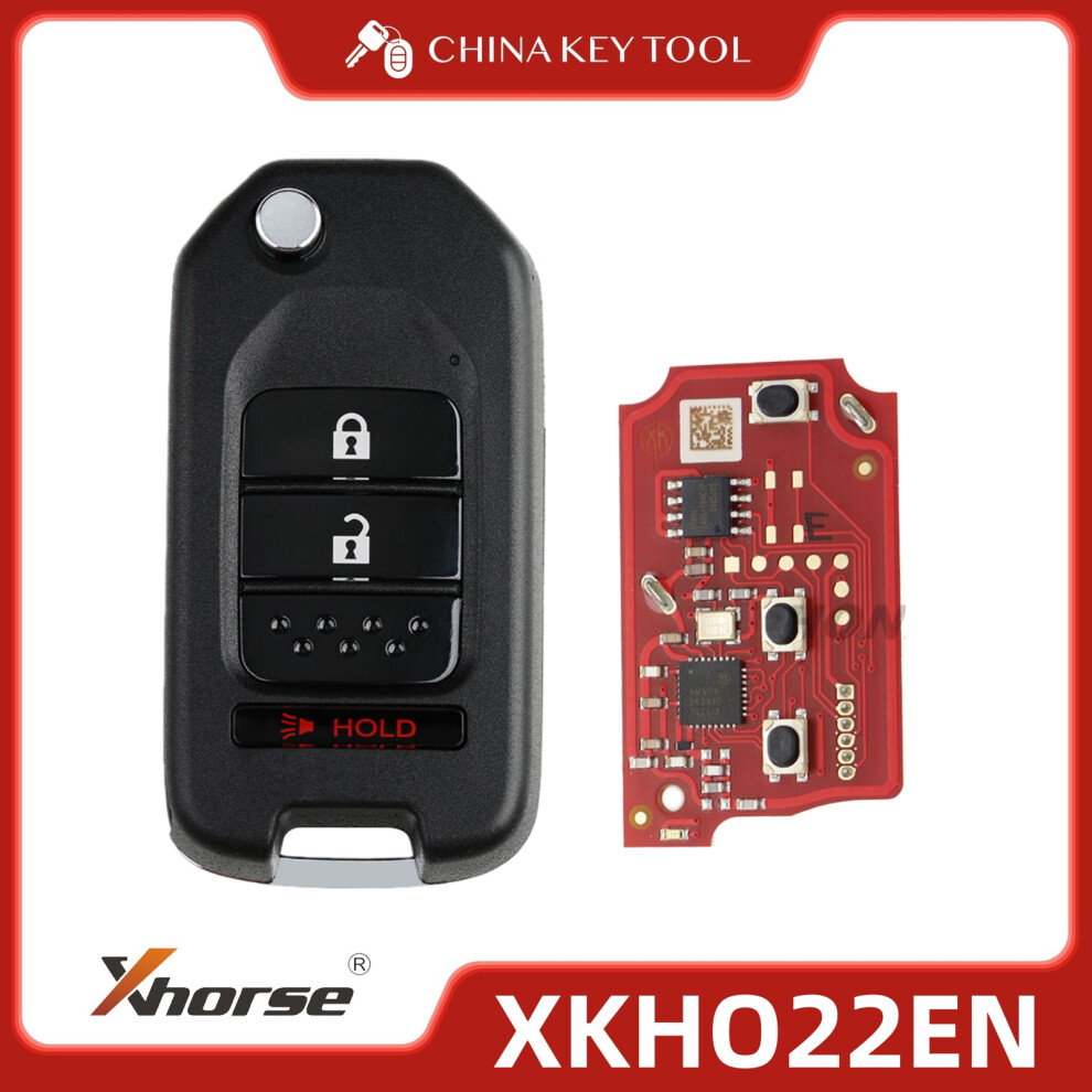 Xkho22en 2Nd Generation Wired Flip Remote Key 2 1 Buttons Compatible With Honda Type 6935161709193