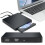 Masterizzatore DVD esterno portatile USB 2.0, compatibile con Windows e Mac, lettore DVD 8x e masterizzatore CD 24x per laptop. 2