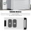 433MHz RF Remote Switch 2-Key DIY Wireless Control 68x38x5mm 10