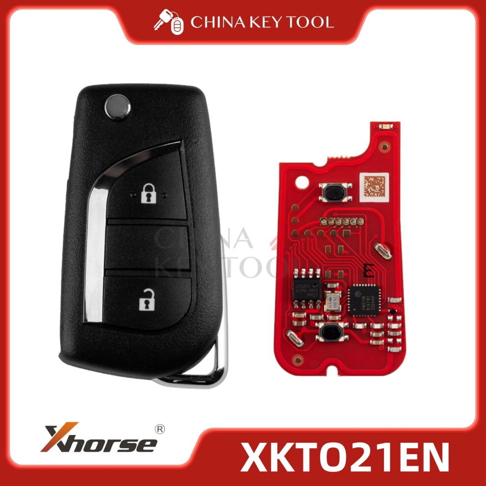 Xkto21en 2Nd Generation Wire Remote Key For Toyota 2 Buttons 6935161709377