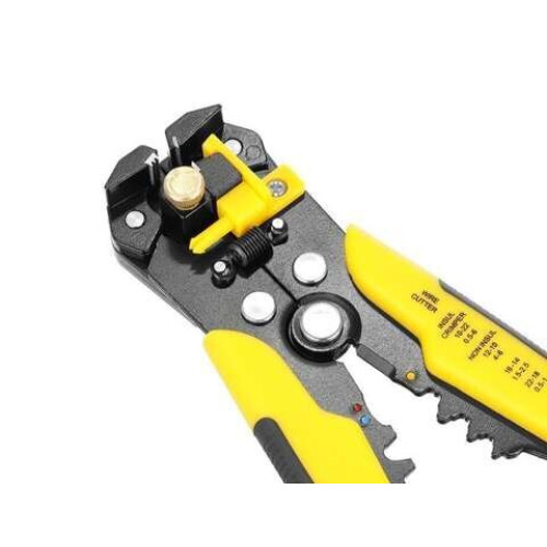 Automatic Insulation Stripper Cable Cutter with Crimping Tool, 0.2-6mm² Adjustable Wire Stripper for Electrician DIY 2
