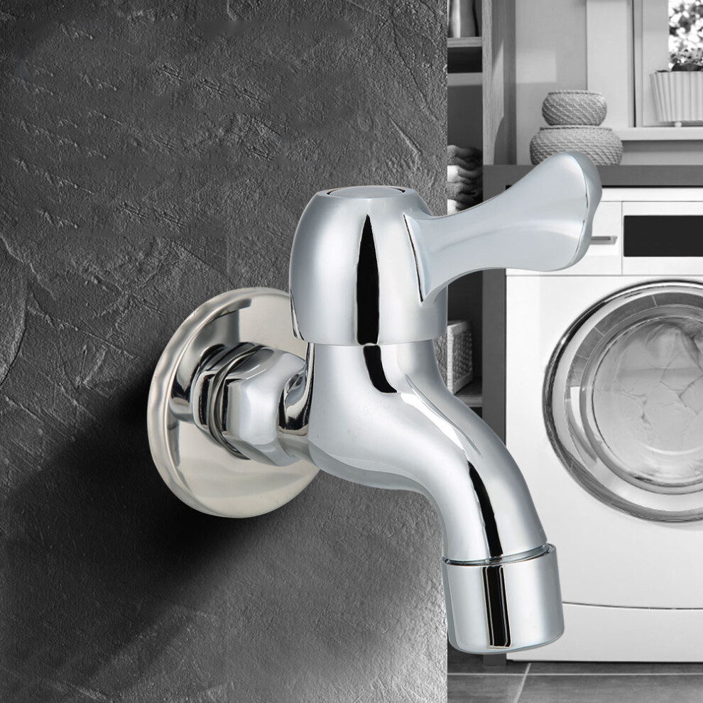 G1/2In Copper Wall-Mount Quick Open Faucet For Laundry & Pool 4201392527656