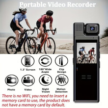 USB Security Camera with Night Vision Motion Detection, No WiFi Required for Home Surveillance