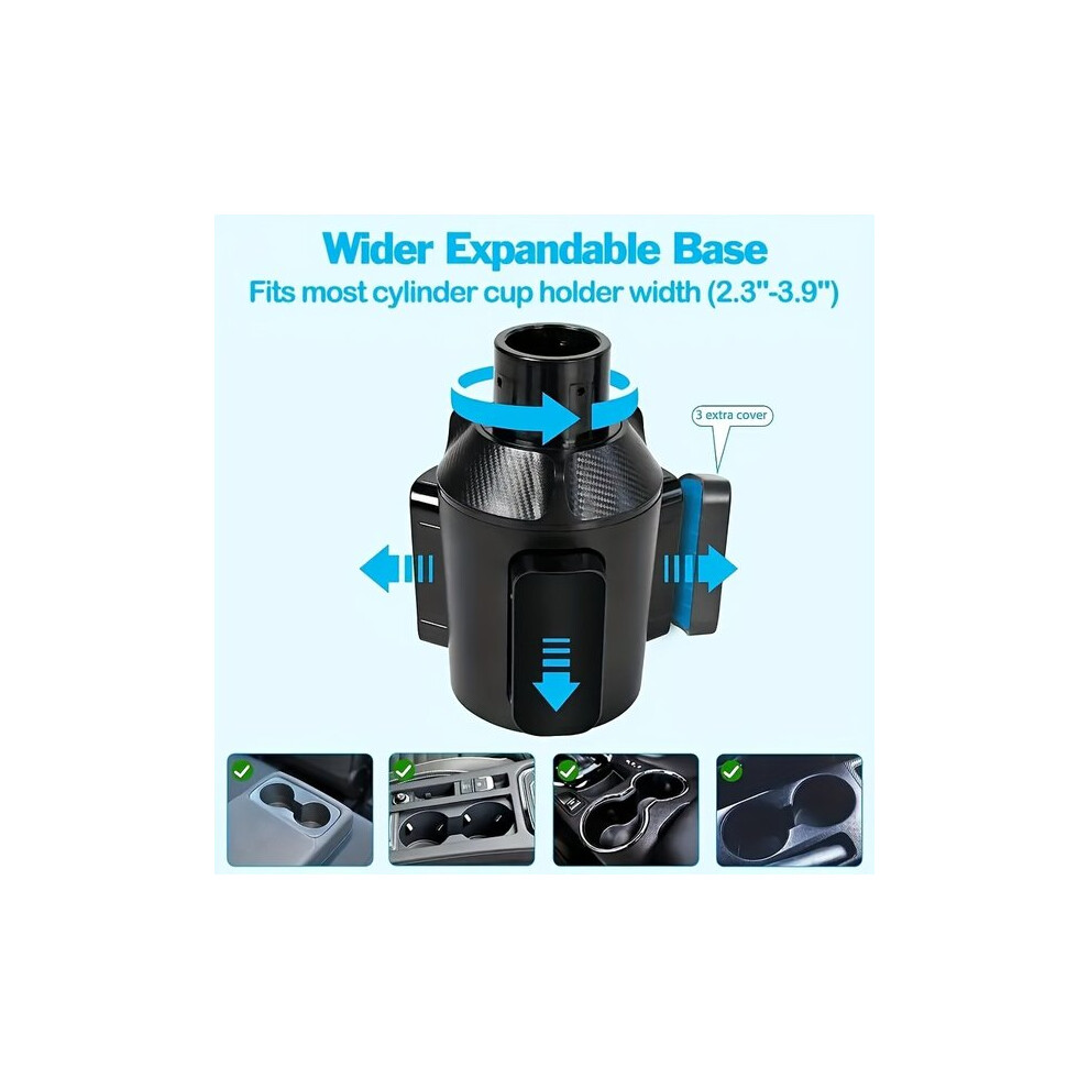 Car Cup Holder Compatible With Universal Devices, Adjustable 4-13 Inch Stable Mount For Tablet Smartphone In Vehicle 6901508337954