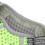 Arnés transpirable reflectante verde fluorescente S 5