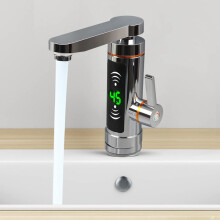 Instant Water Heater Tap 3000W Fast Heating 30-60C Temperature Adjustment for Household Kitchen Bathroom Use