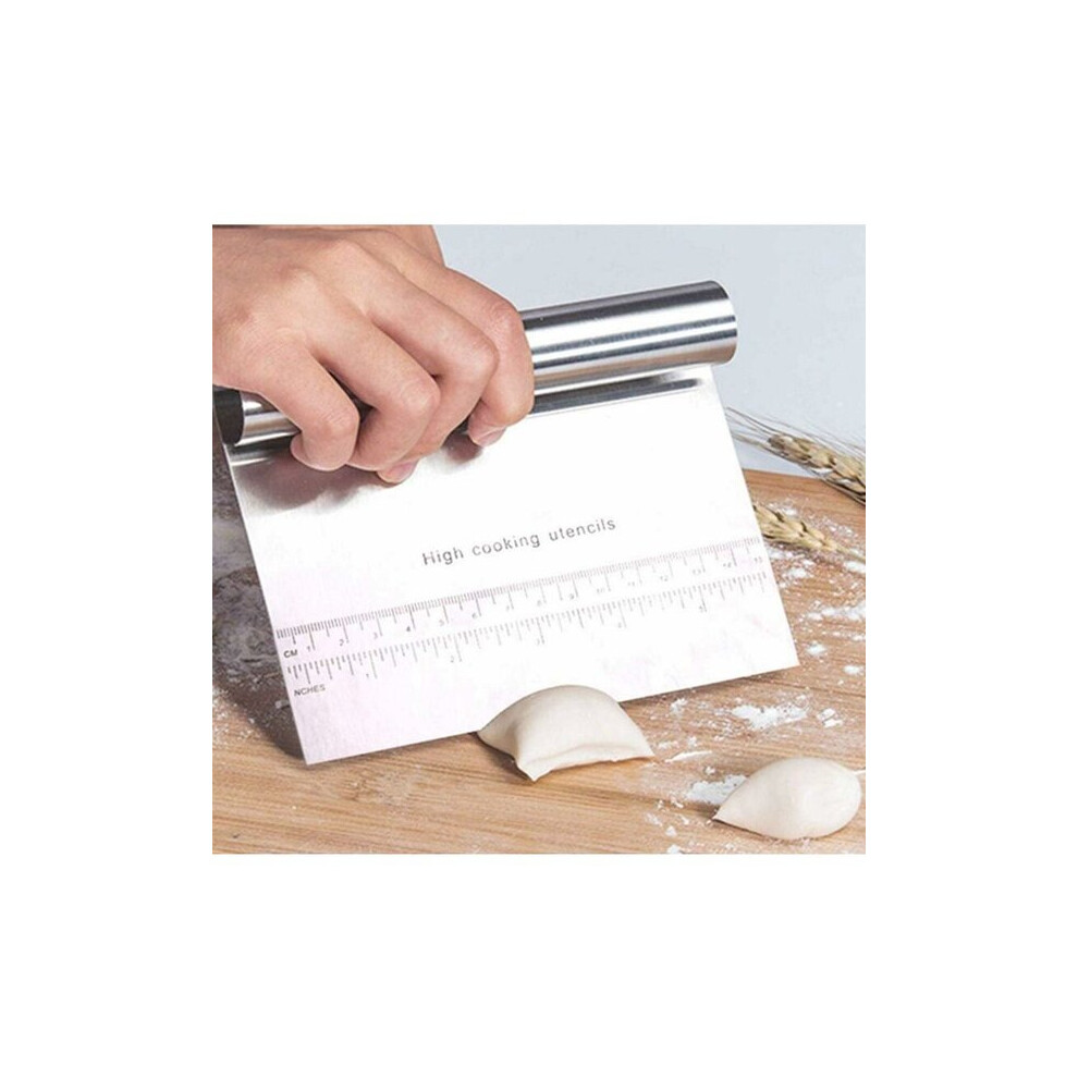 Food Spatula With Scale, Stainless Steel Baking And Pastry Tool For Cutting Cakes, Vegetables And Grill Use 6901508340022