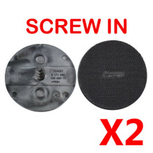 Bevestigingsclips voor vloermatten, geschikt voor BMW MINI, set van 2 met klittenbandsluiting, voor een antislip bevestiging van de mat.