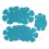 Pot Pan Protector Felt Stacking Pads Set 12Pcs Kitchen Dividers Lake Blue 12