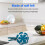 Pot Pan Protector Felt Stacking Pads Set 12Pcs Kitchen Dividers Lake Blue 11
