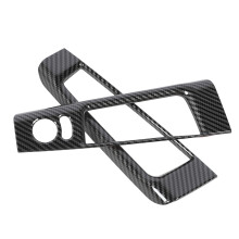 595 LHD Tür-Aufbewahrungsrahmen-Verkleidung Carbon-Look