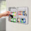 Key Cabinet with Lock 48 Position Secure Storage Rustproof Aluminium Wall Mountable Key Box 2