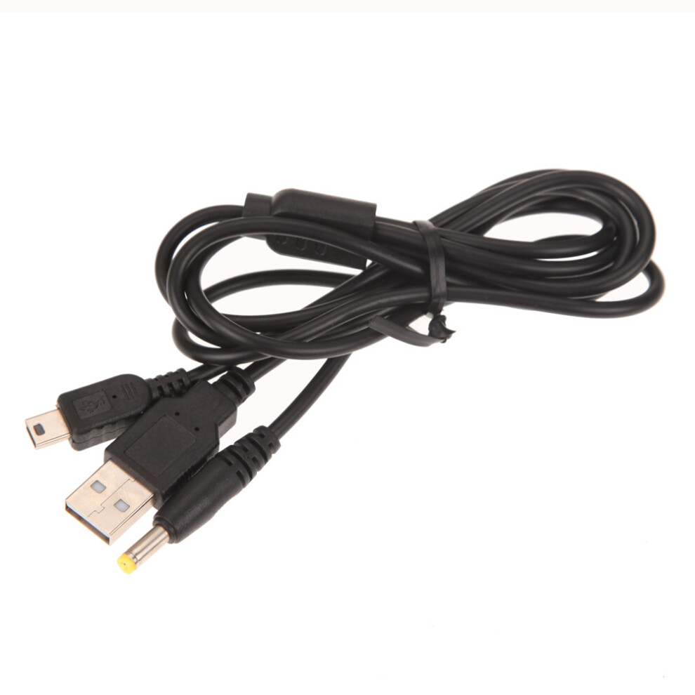 1.2M Data Transfer Cable Game Console Accessories 2 In 1 Data Charge Cable Replacement Lightweight For Sony Psp 2000 3000 6935161629187