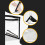 Kosmetiktaschen Set transparent PVC 6er 4