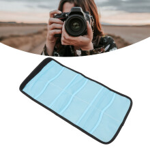 Estuche para filtros de lente 6 piezas, 25-86mm & 83x100mm, Negro