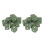 20pcs Light Green Plus Minus Sign Dice Set 16mm for Math Teaching 2