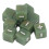 20pcs Light Green Plus Minus Sign Dice Set 16mm for Math Teaching 8